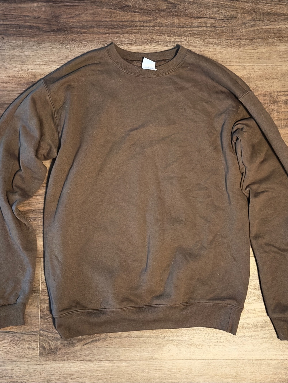 Hanes Brown Crewneck Sweatshirt